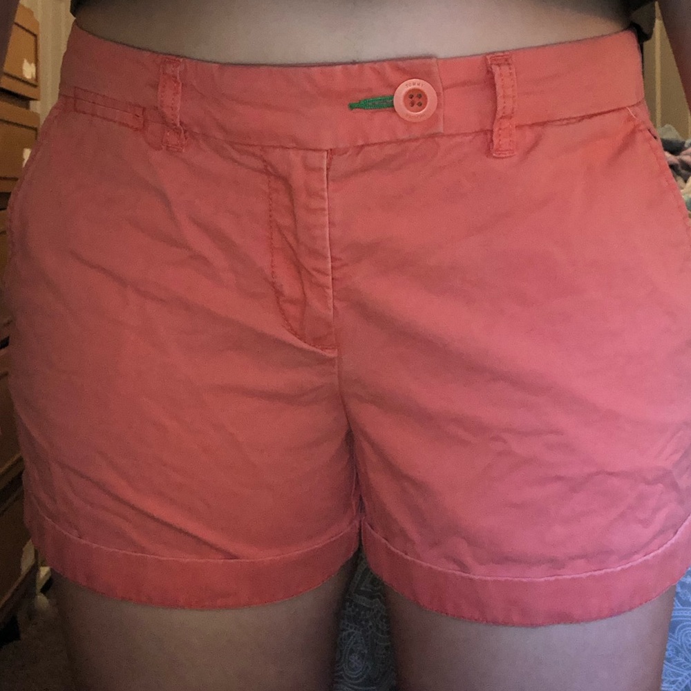 Tommy  Hilfiger salmon colored shorts
